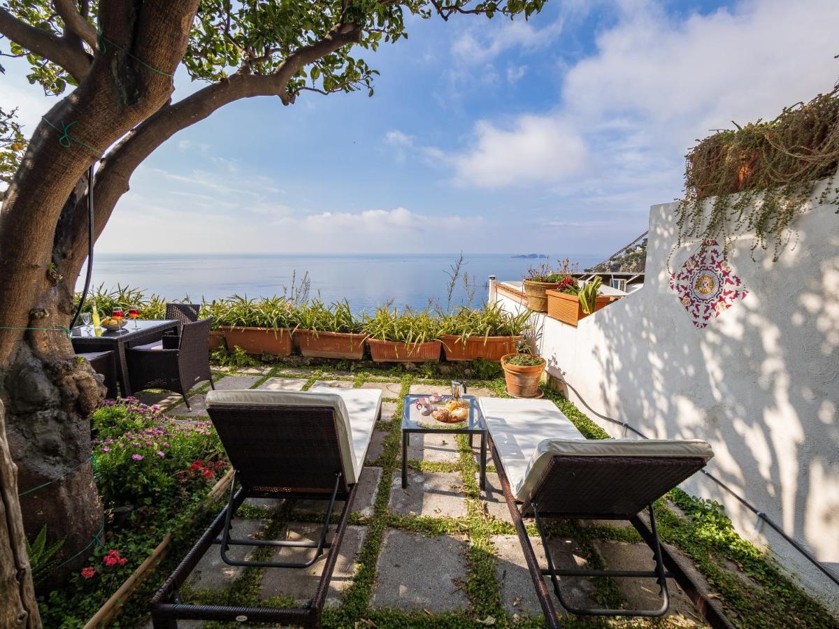Scorcio D' Oltremare - Sea View Apt In Positano Zewnętrze zdjęcie
